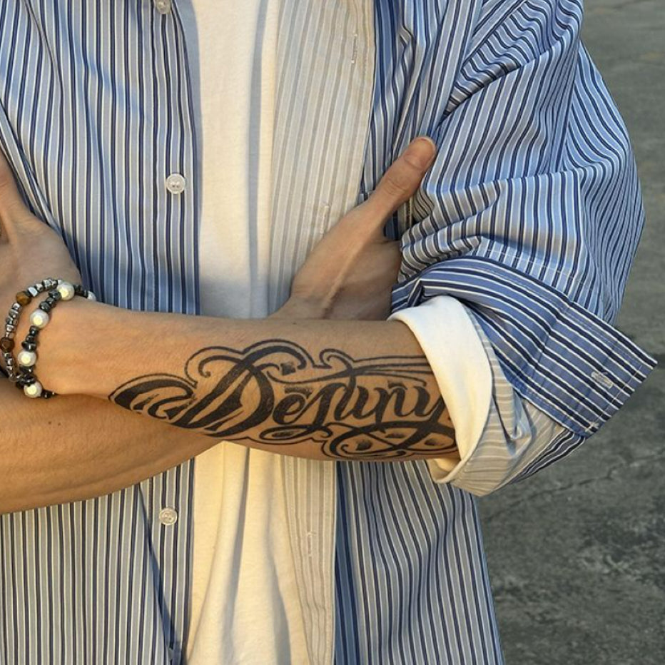 Herbal Waterproof Temporary Arm Tattoo