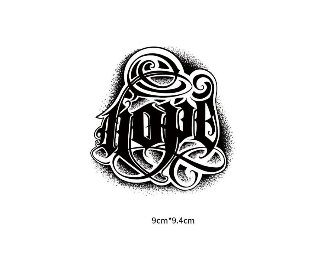 Waterproof Herbal Dye Hand Tattoo Stickers