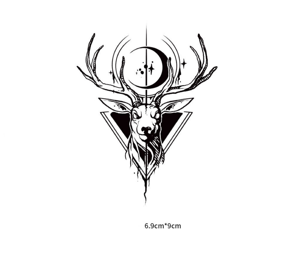 Waterproof Herbal Dye Hand Tattoo Stickers