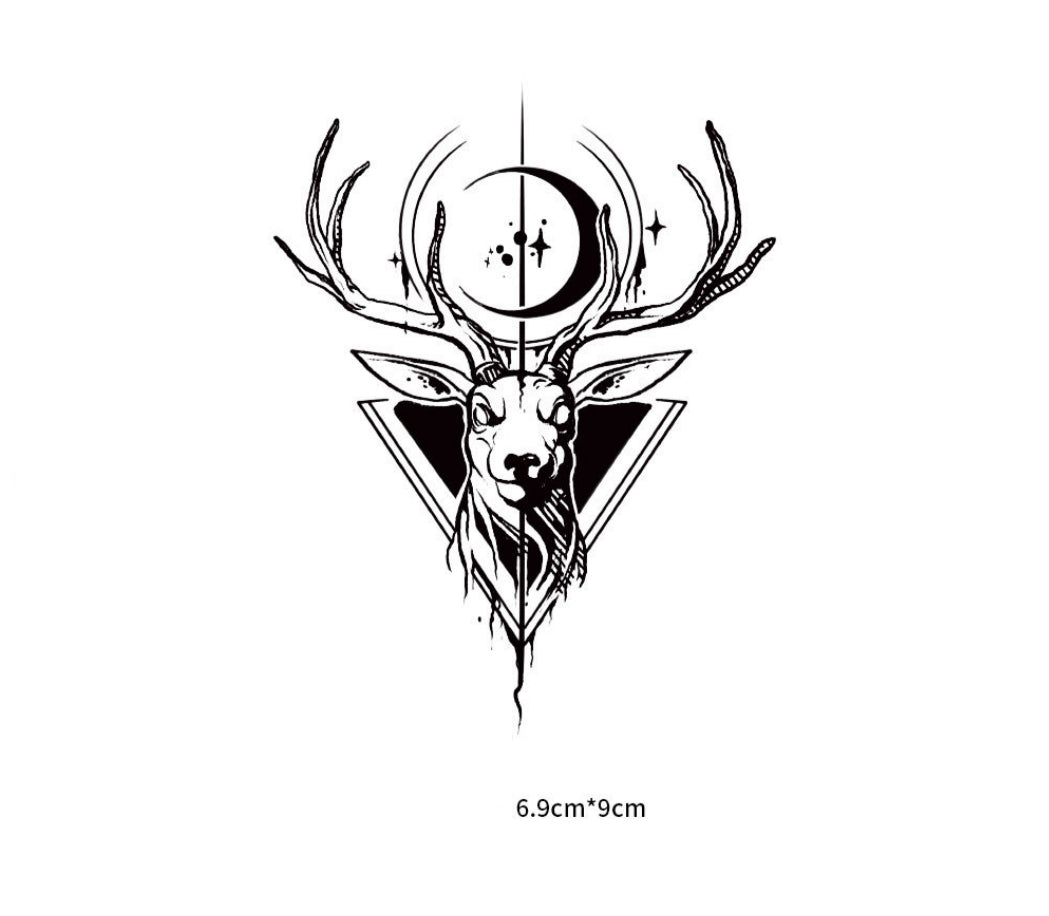 Waterproof Herbal Dye Hand Tattoo Stickers