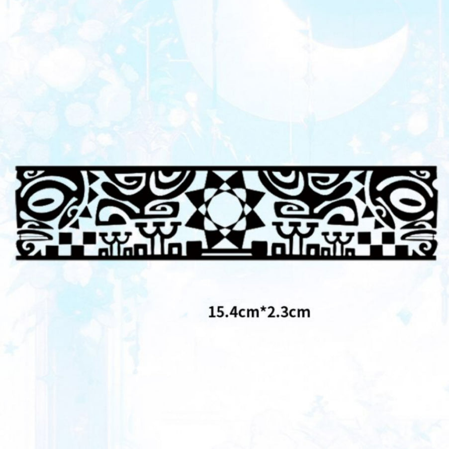 Herbal-Ink Arm Band Tattoo Sticker