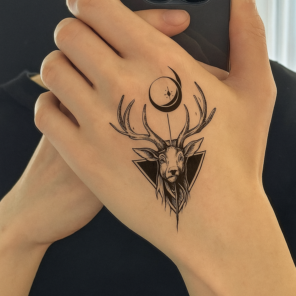 Waterproof Herbal Dye Hand Tattoo Stickers