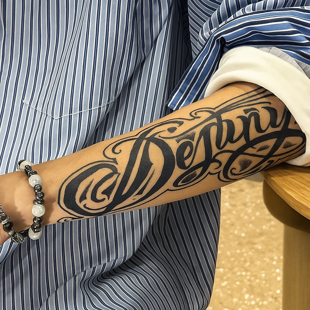 Herbal Waterproof Temporary Arm Tattoo