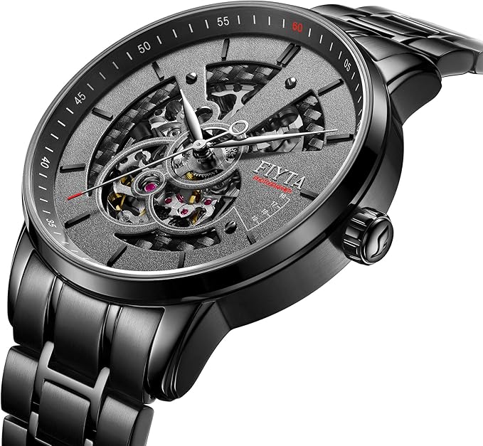 FIYTA Photographer Series Skeleton Mechanical Watch  GA8486.BBB