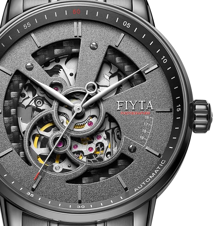 FIYTA Photographer Series Skeleton Mechanical Watch  GA8486.BBB