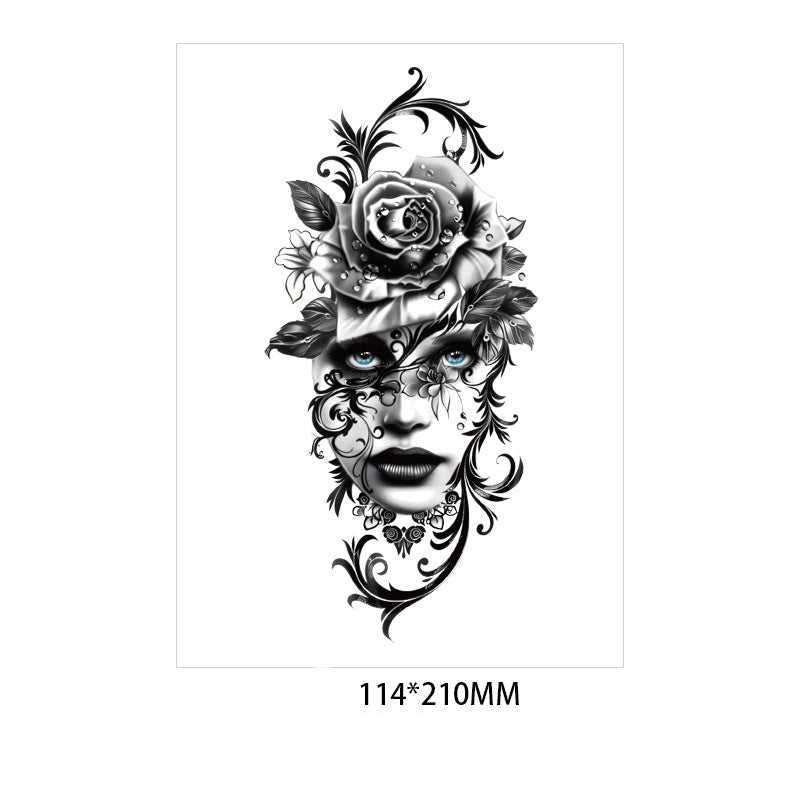 Colorful Waterproof Herbal Temporary Tattoos