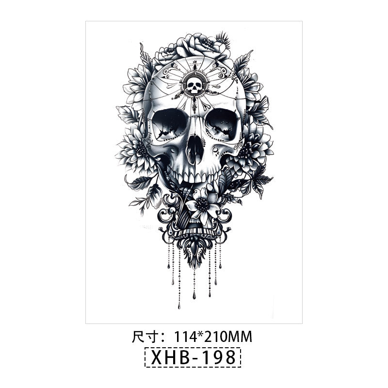 Waterproof Sweatproof Temporary Half Arm Tattoos