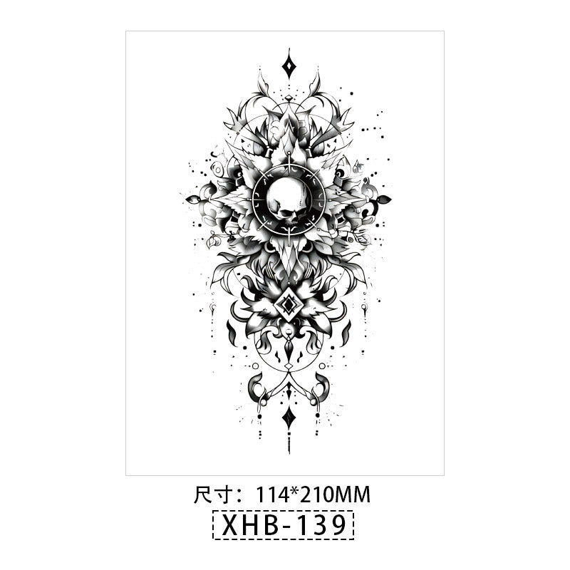 Waterproof Sweatproof Temporary Half Arm Tattoos