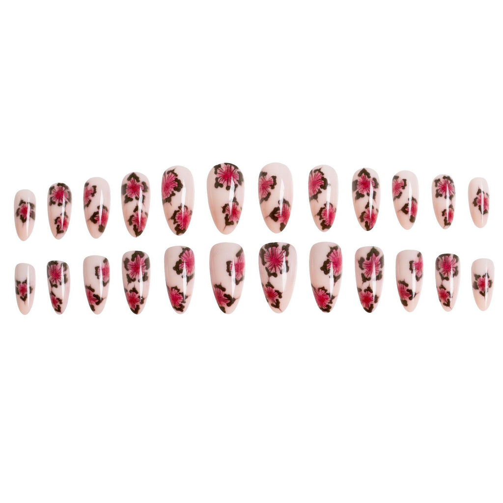 Hand-Painted Press-On Nails