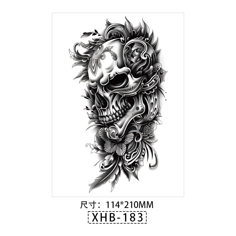 Waterproof Sweatproof Temporary Half Arm Tattoos