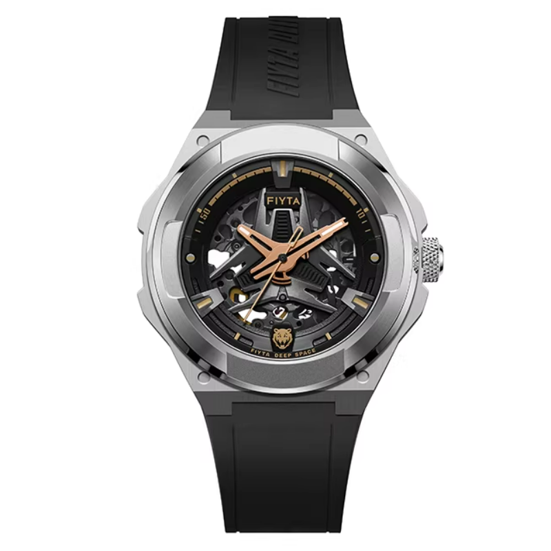 FIYTA Interstellar Series White Tiger Themed Mechanical Luminous Watch GA35015