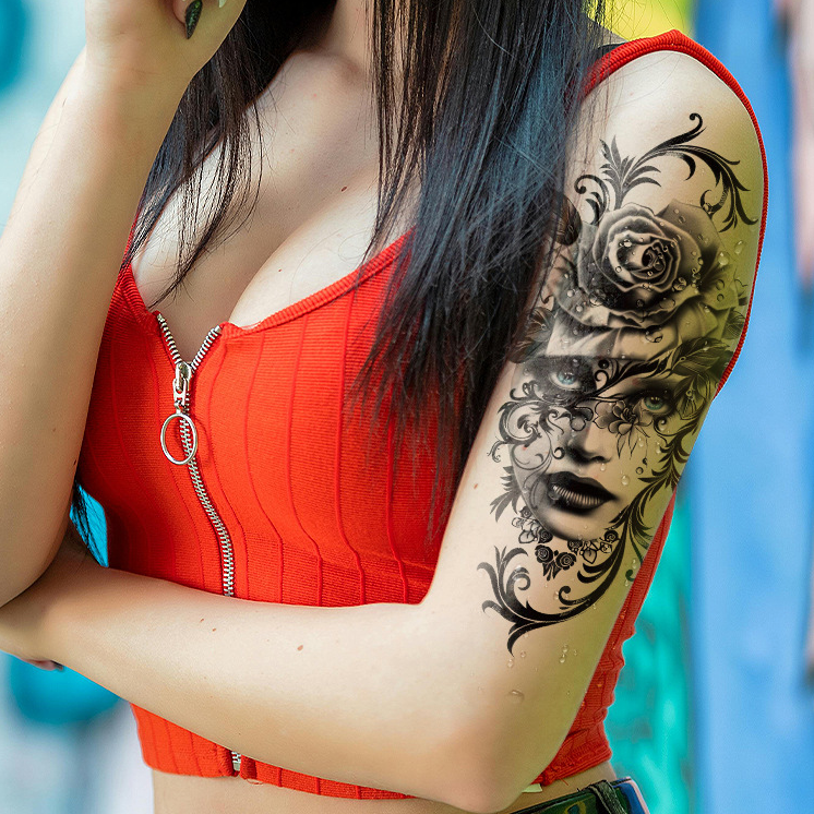 Colorful Waterproof Herbal Temporary Tattoos