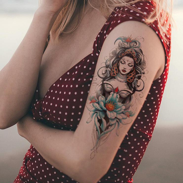 Colorful Waterproof Herbal Temporary Tattoos